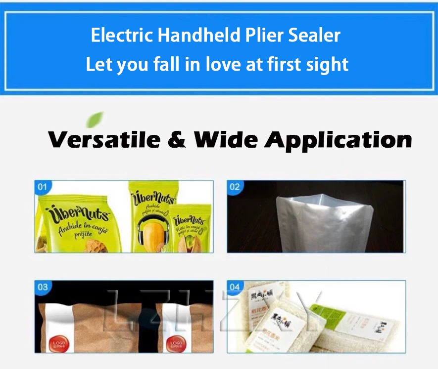 Professional Electric Impulse Sealer Hand Sealing Machine 20/30/40/50cm Length S