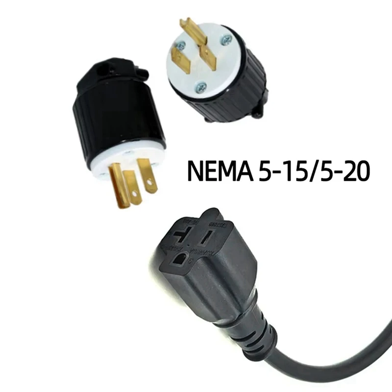 New EV Station Charging Adapter, J1772 To NEMA 5-15/5-20 Plug For E-Bike/Scooter/One Wheel 100V-220V