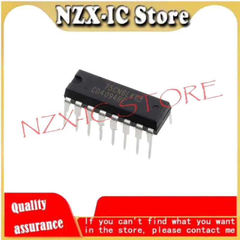 

5PCS/LOT In-line import new original CD4094 CD4094BE DIP16 shift register logic chip