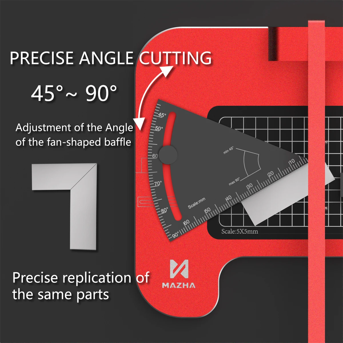 Precision Angle Cutting Tool For Scale Models DIY Craft Hobby