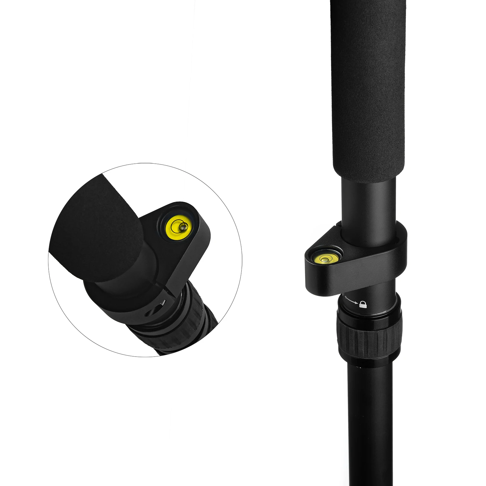 측량 삼각대 알루미늄 레이저 레벨 삼각대, 로버 GPS 로버 Rod-1.8m, 토지 측량 및 엔지니어링용 신축성 센터링 GPS 폴
