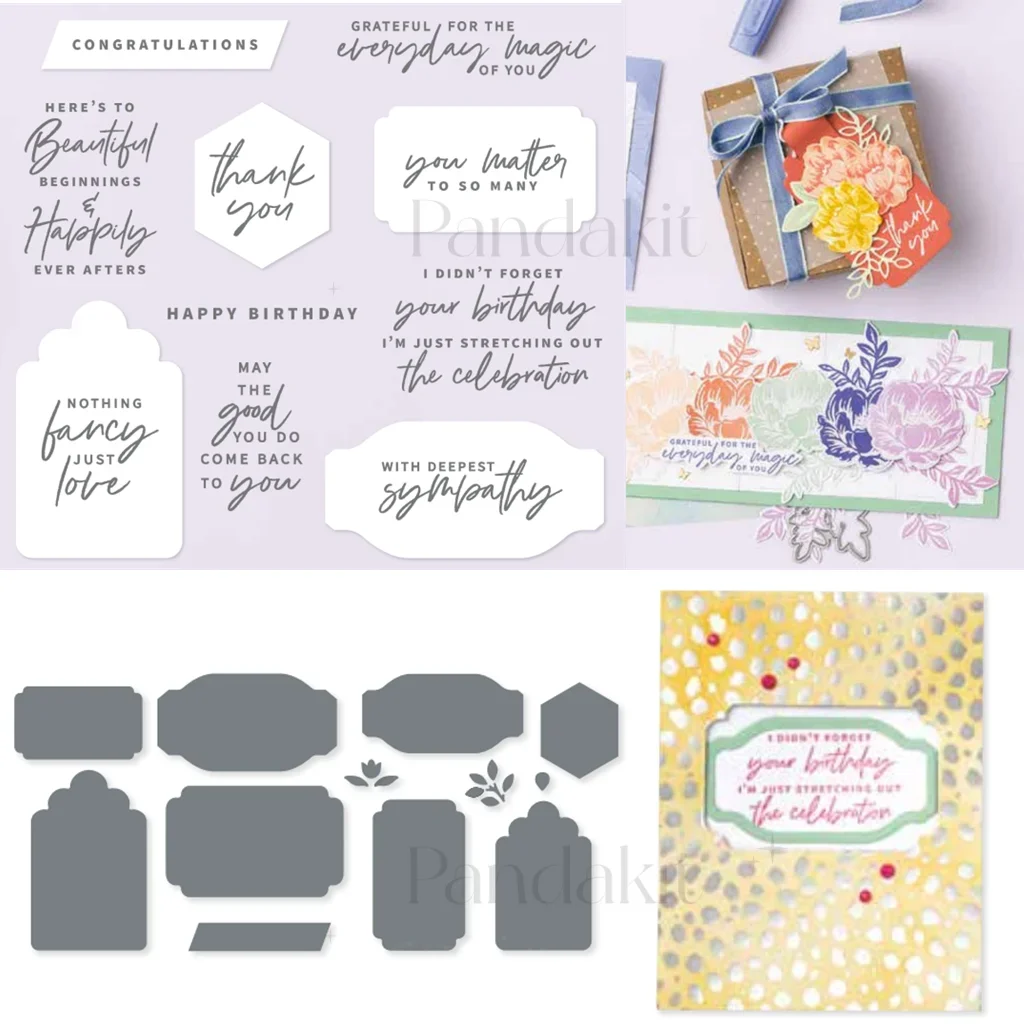 

Something Fancy 2024 New Arrivals Clear Stamp Metal Cutting Dies Mold Craft Decoration Embossing Template DIY Handmade