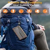 JayoWade Portable Wireless Fast Charger Solar Hand Crank Powerbank USB Input 20000Mah Capacity 10W Output Power Bank 5