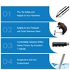 Solid Stainless Steel Soil Probe Rod, Adjustable 17-32-48 Inch, Septic Tank Probe Rod, Ground Probe With T-Handle 6