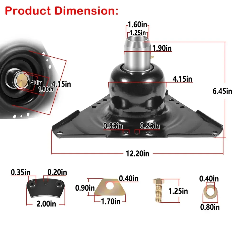 14" Engine Coupler for MerCruiser GM Engines with 14" Flywheels 1993-Up MerCruiser Alpha Drive V6 V8 GM 3.0/4.3/5.0L/5.7L Engine