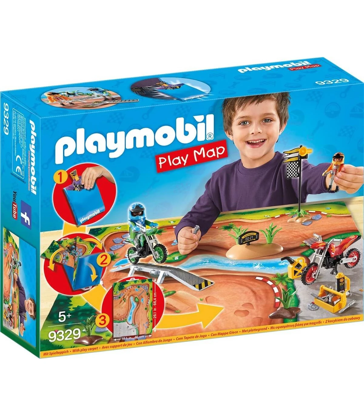 Lieve Patois Vaarwel Playmobil Spelen Kaart Motocross| | - AliExpress