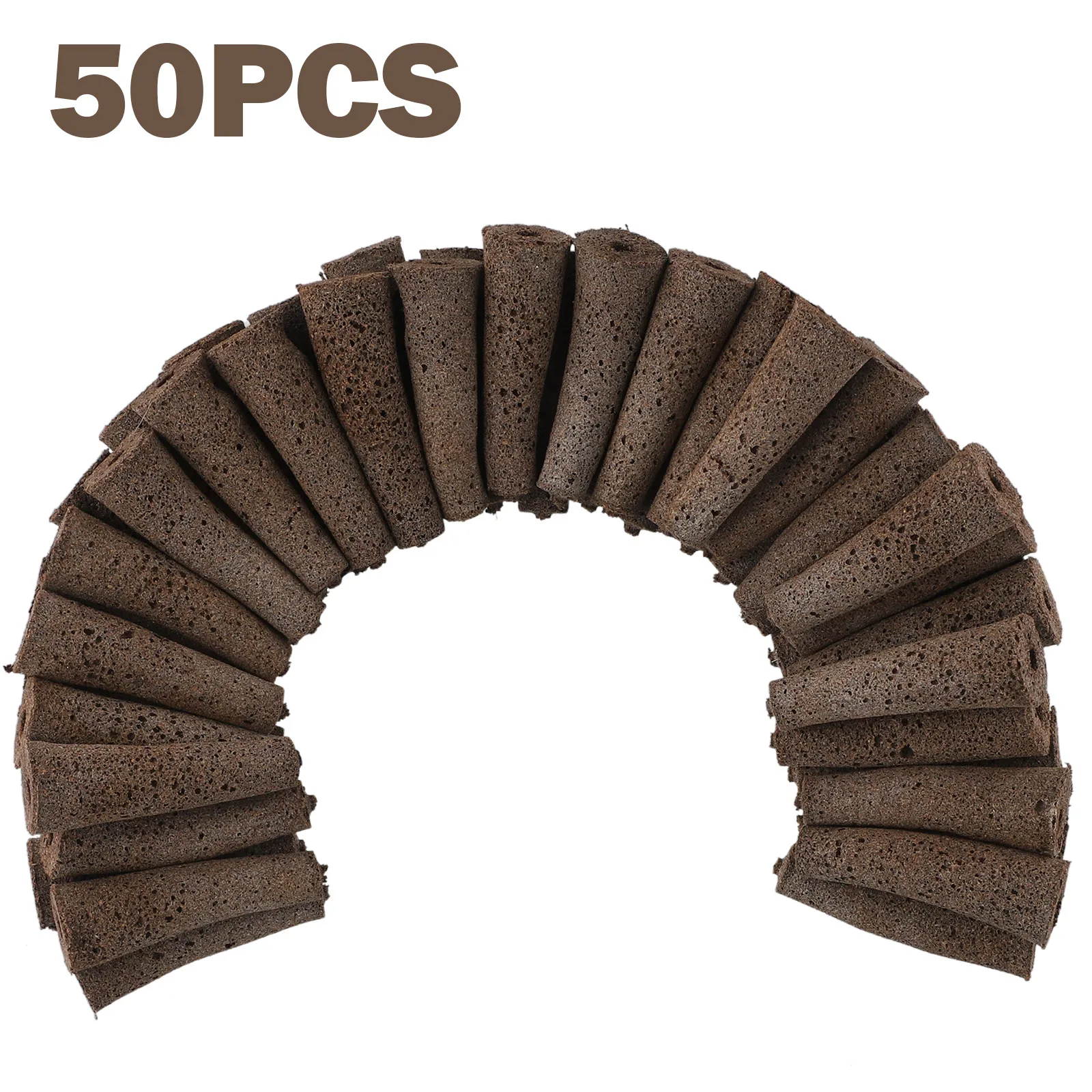 Grow Sponge Starter Pods Root Growth Sponge Plugs Sphagnum Peat For Hydroponic System Garden Tools 50PCS