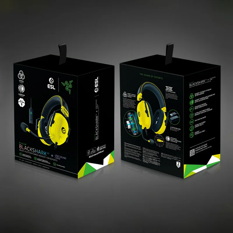 Esports THX Spatial Audio Gaming Headset - Razer BlackShark V2