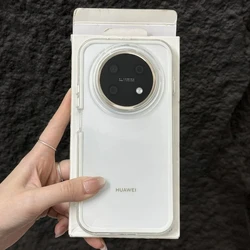 Transparent 2 - in - 1 Large Hole Soft Shell Anti - drop Phone Case Cover for Huawei Nova 15 Max (Ivory)