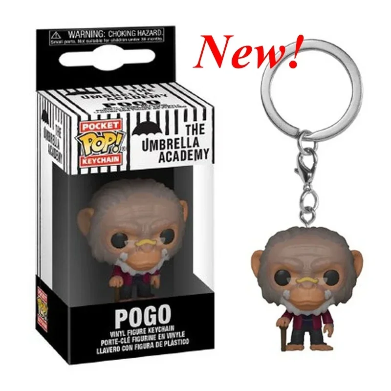 Newest FUNKO Pocket Keychains POP the Umbrella Academy Klaus Vanya