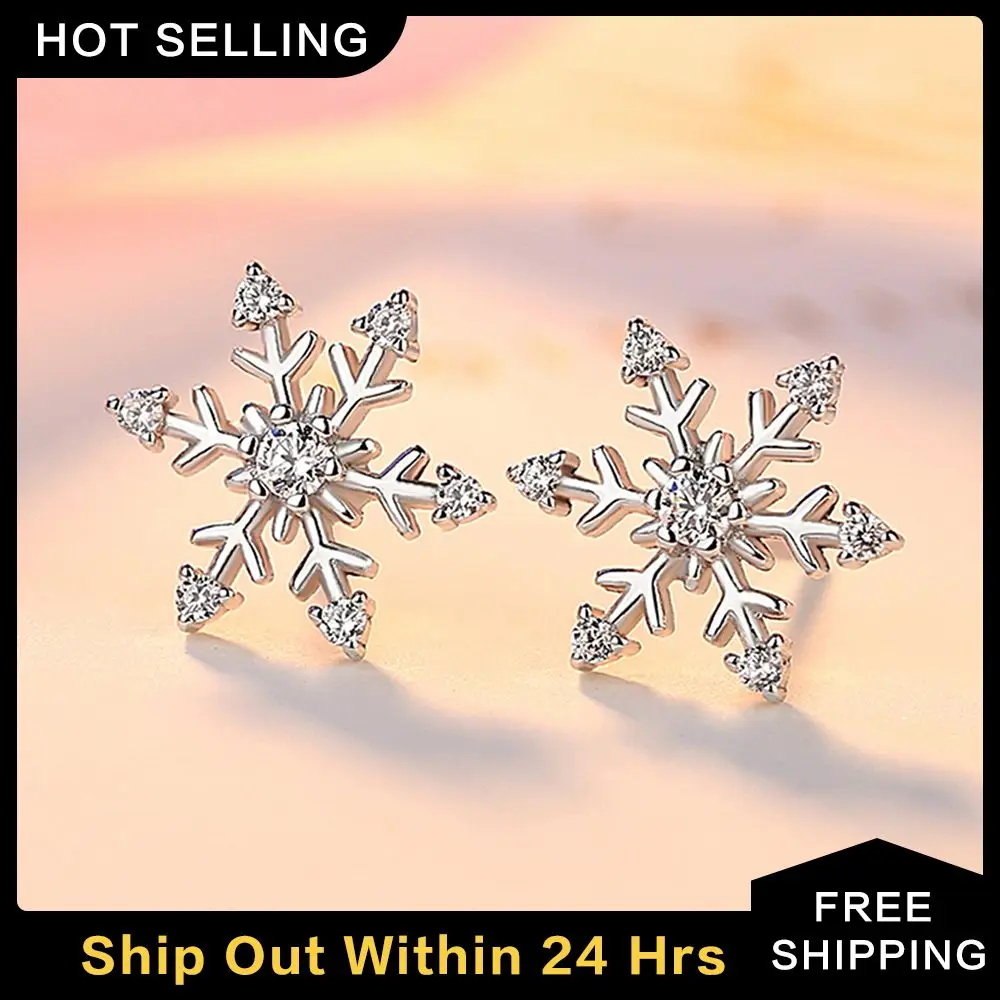 

Exquisite Heart-shaped Earrings Elegant Fashionable Silver Earrings South Korea Fashion Cute Heart Earrings High Quality Chic