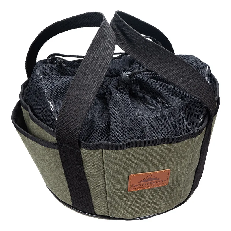 CAMPINGMOON Outdoor Camping Barbecue Cookware Storage Bag