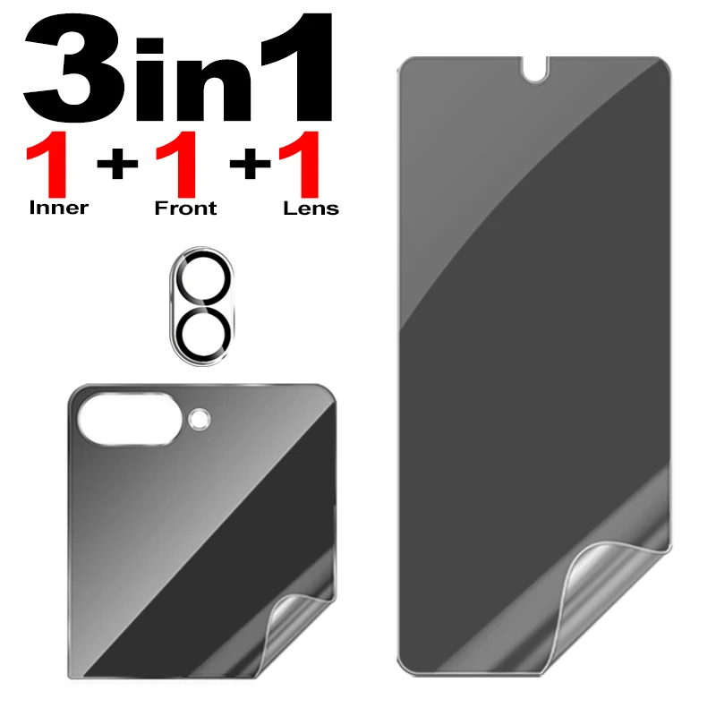 Enhanced Privacy Hydrogel Screen and Lens Protector for Samsung Galaxy Z Flip Series