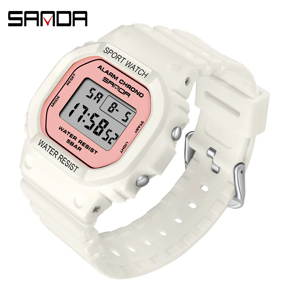 SANDA G Style Digital Watch Men Waterproof Shock Ms Watch Sport Men Watches Boy Girl Electronic feminino relogio masculino 