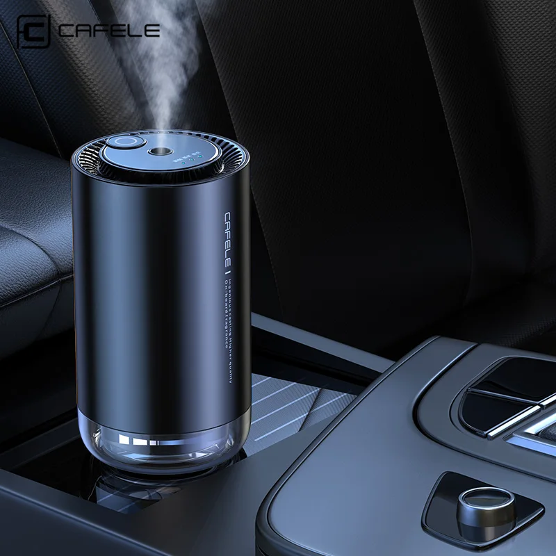 Cafele Ultrasonic Aroma Diffuser Car Air Purifier Portable Home Air Freshener Car Perfume Flavoring For Vehicle Supplies,air freshener,air purifier