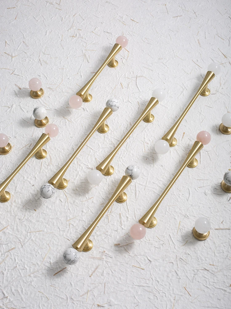 redondos, alças armário, móveis Hardware, luxo leve