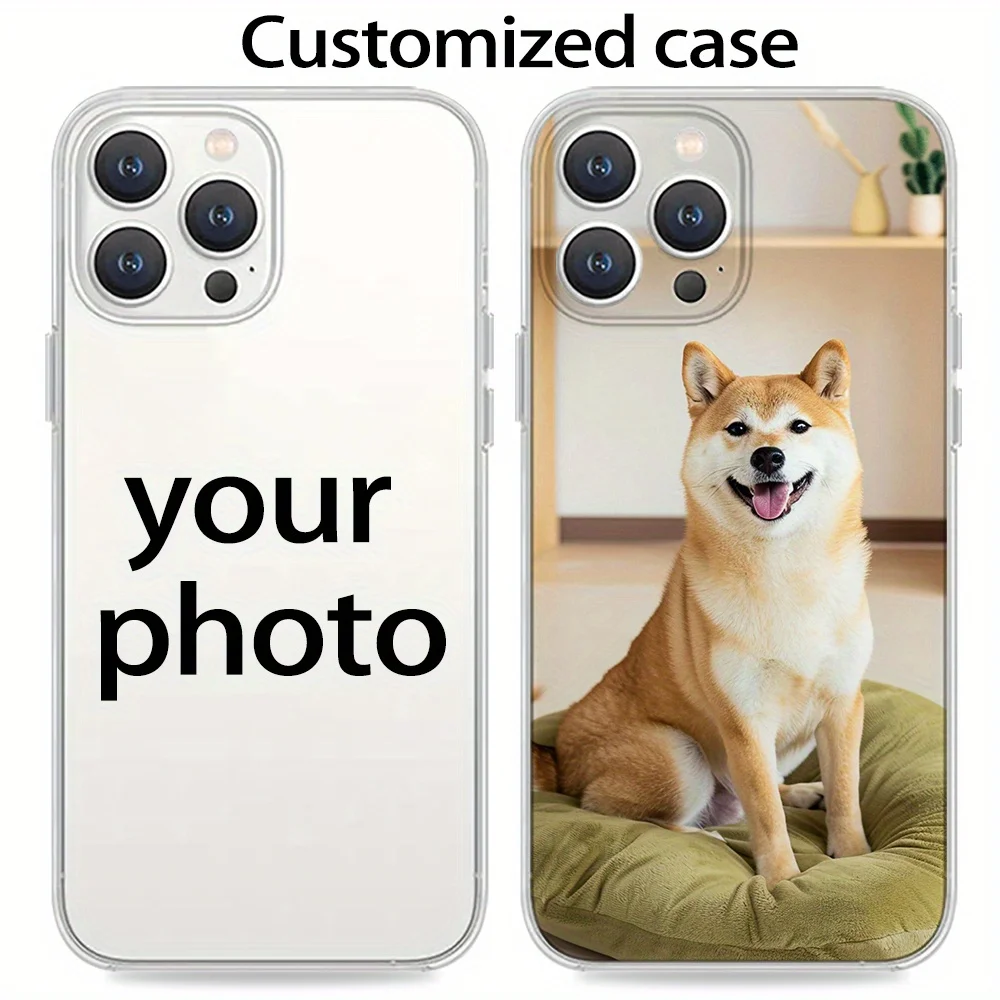 Sleek Custom Full Coverage Clear Phone Case