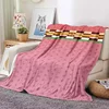 Kamado Nezuko Flannel Demon Slayer Blanket Washable Sofa Cover Hiking Picnic Fashionable Leisure Napping Throw Blankets 6