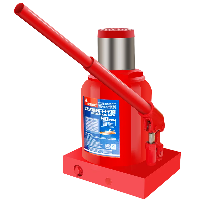 

Automobile hydraulic bottle jack 50 tons special tool for car tire change hydraulic jack for car