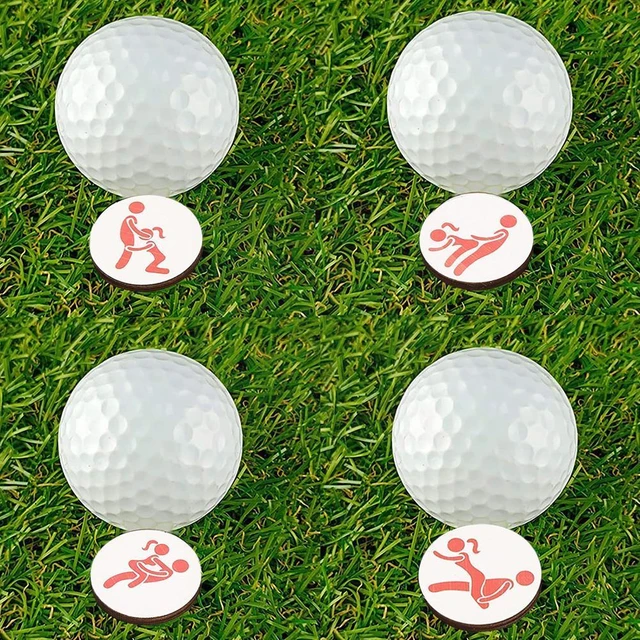 Funny Golf Ball Markings