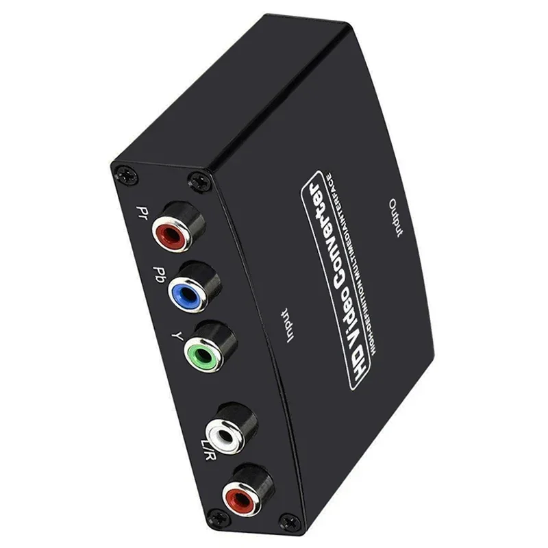 1080P Ypbpr A Hdmi Video Converter Display Adapter Audio Per Wii Ps4 Xbox Dvd Component Videoregistratore Videocamera Per Monitor