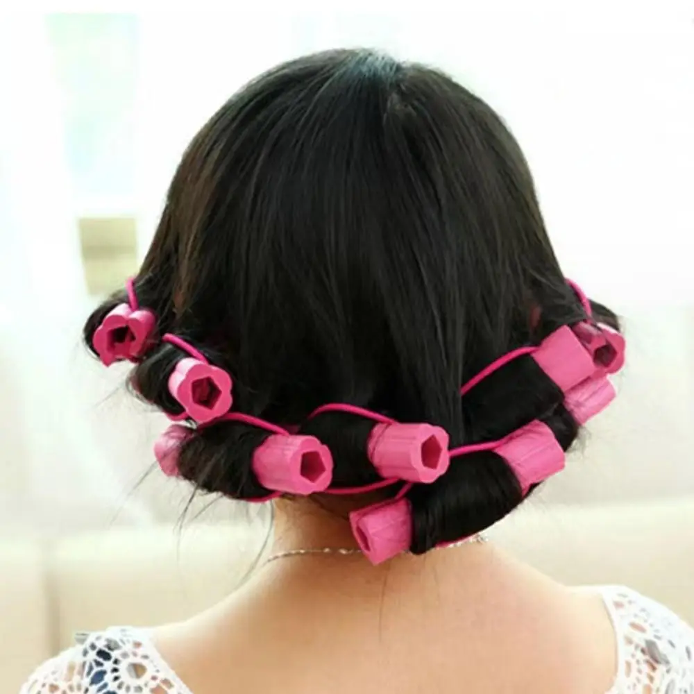 Soft Sponge Foam Hair Rollers Long Hairs Hair Styling Tools Head Hair Curler Reusable Use Sleep No Clip Cozy Curlers Girls
