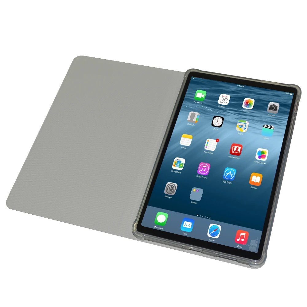 Premium Auto Sleep/Wake Full Protection Tablet Case with TPU Back Cover