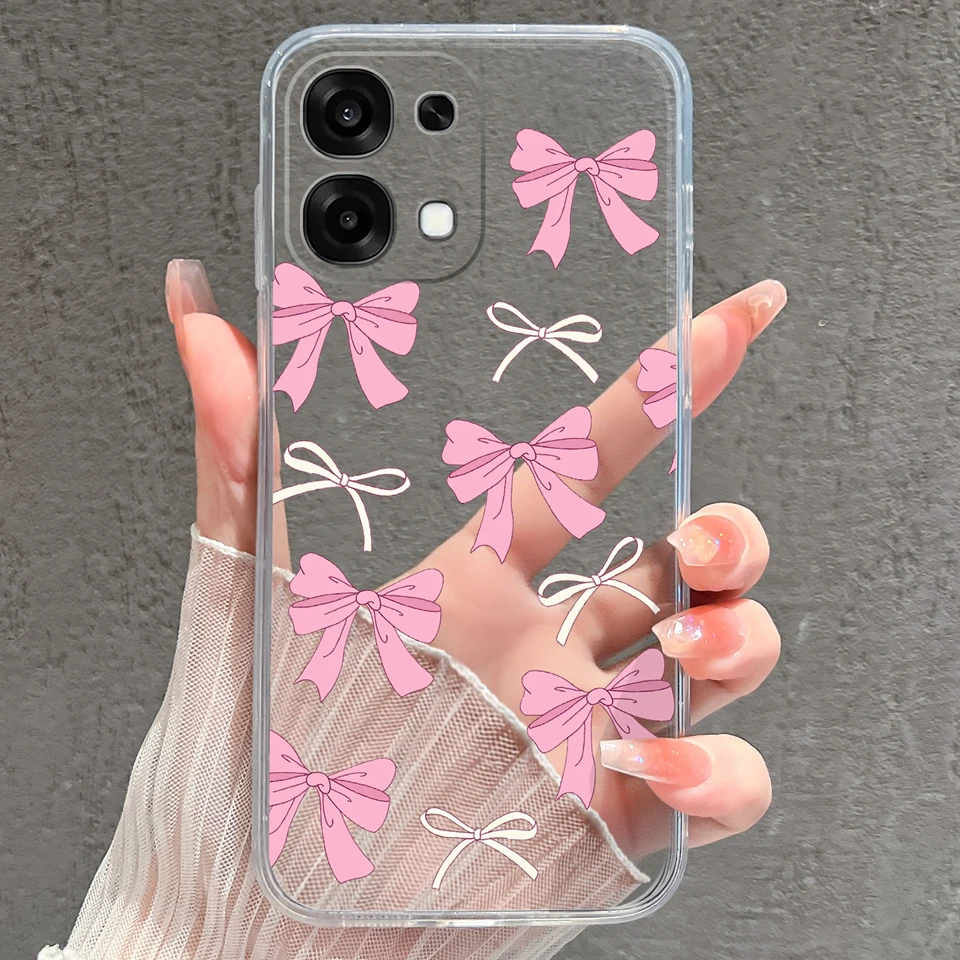 Pretty Butterfly Goldfish Drop-Resistant Lightweight Clear Bumper Case