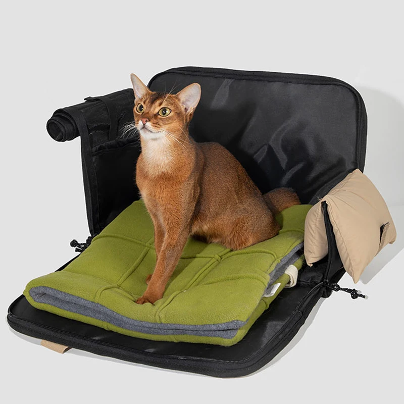 Pet Single Shoulder Tote Backpack Travel Backpack For Cats Outdoor Bag Breathable Portable Cat Outgoing Carrier Bag