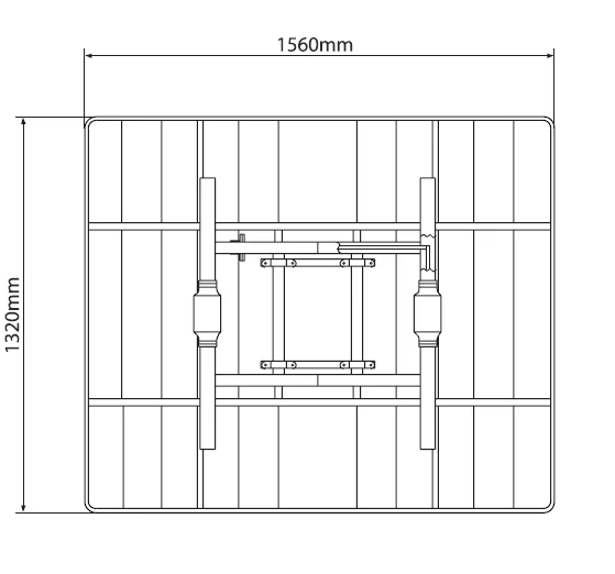 Communication antenna 167-223 trillion digital outdoor TV antenna three-band - 5