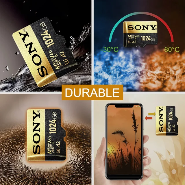 SONY 1TB Micro SD Card Memory Card Hight Speed MIni MicroSD Card 1TB 512GB 256GB 128GB SD TF Flash Card For XIaomi Camera PC - Image 2
