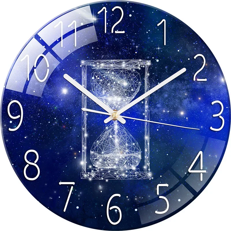 12 Inch Modern Silent Wall Clock Non-Ticking Digital Wall Clock Silent Movement No Ticking Living Room Decoration Multiple Style Options Modern Living Room Decor
