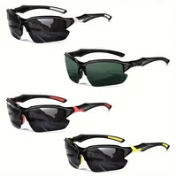 Lunettes de sport polarisées d'extérieur à la mode pour hommes et femmes, coupe-vent adaptées au baseball, la course à pied, la pêche, le golf et la conduite 2