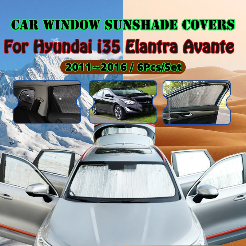 FullCoversSunshadesForHyundaii35ElantraAvante201120162014Car