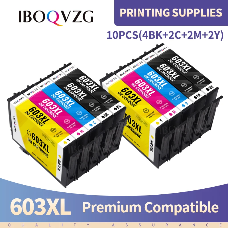 Per Epson 603Xl T603 T603Xl E603Xl 603 Xl Cartuccia D'Inchiostro Compatibile Per Epson Xp-2100 Xp-2105 Xp-3100 Xp-3105 Xp-4100 Xp-4105