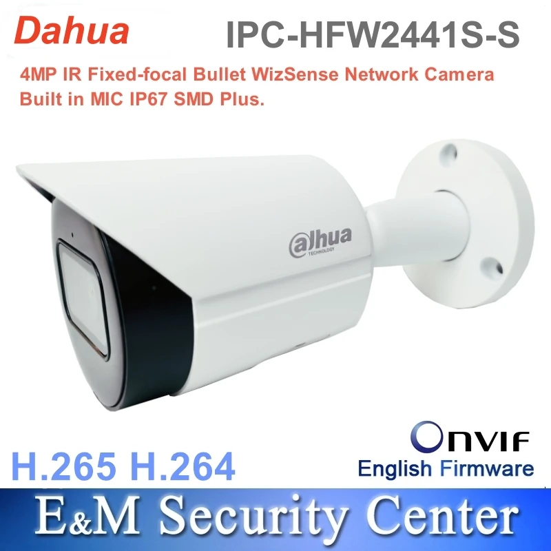 Wholesale Original 4MP IPC-HFW2441S-S Built in MIC IR Fixed-focal ...