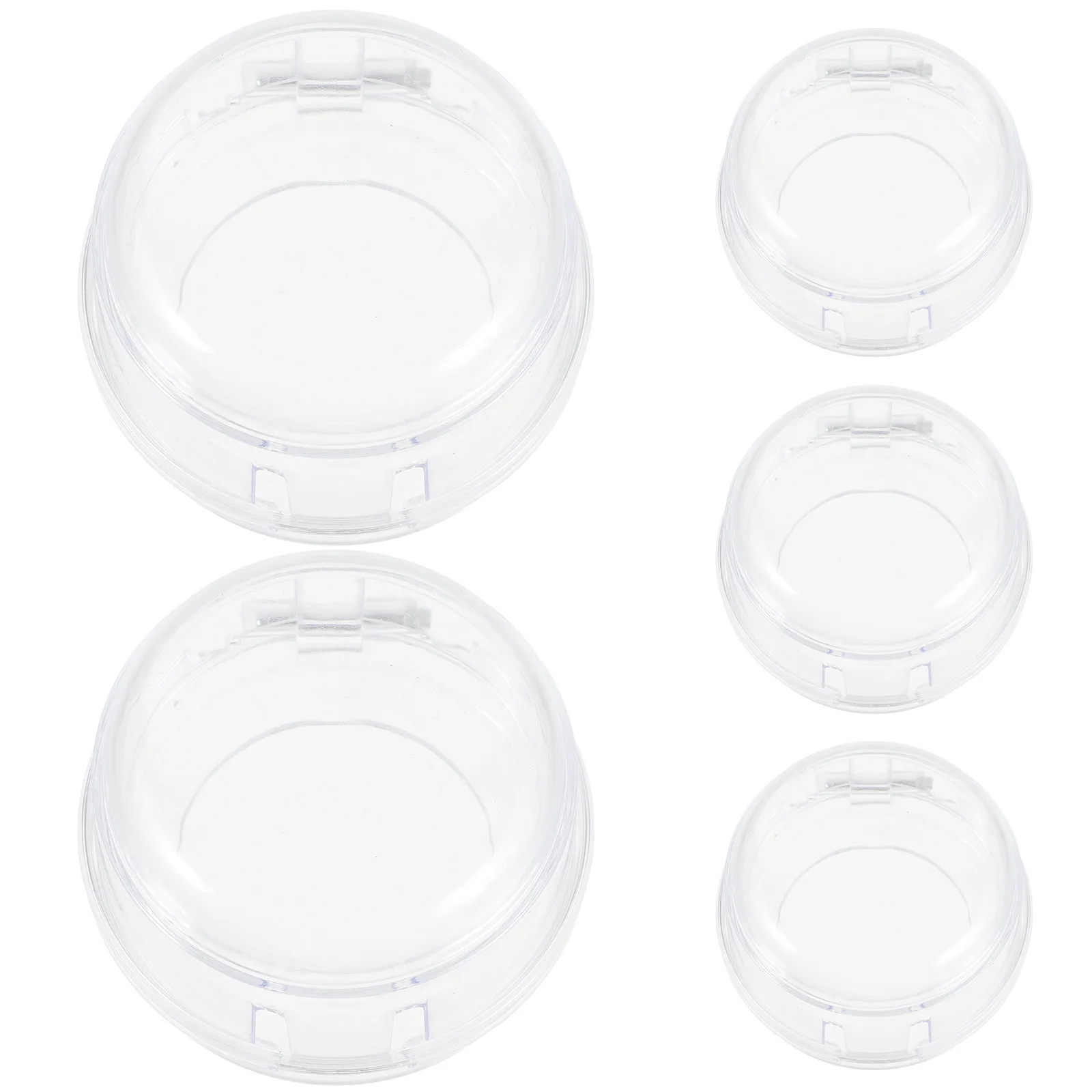 

5 Pcs Kitchen Knobs Protector Baby Kitchen Knob Lock Gas Shield Gate Plastic Covers Child