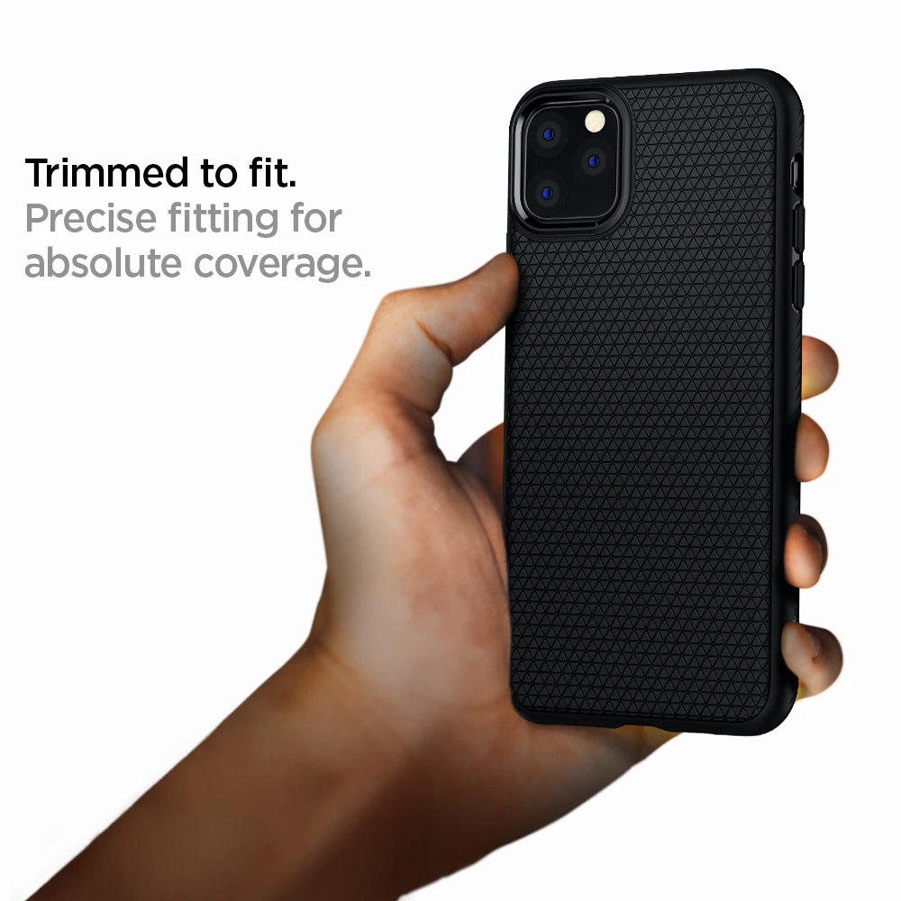 Spigen Cases Iphone 11 Pro Spigen Liquid Air Matte Black Spigen