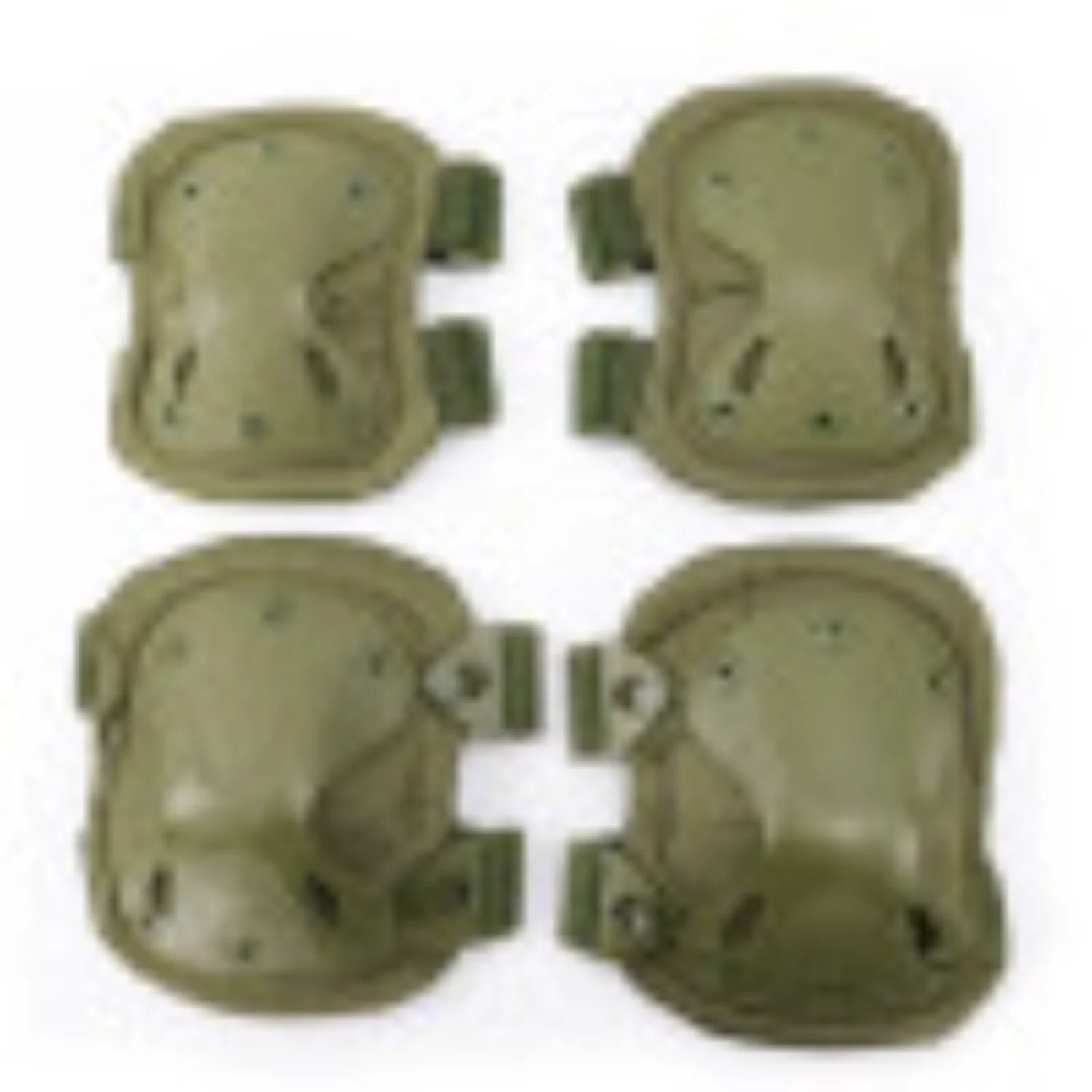 4pcs Set Of Tactical Knee Pads And Elbow Pads, Kneeling And Crawling Training Combat Equipment, Real-life CS Cycling Sports Wris