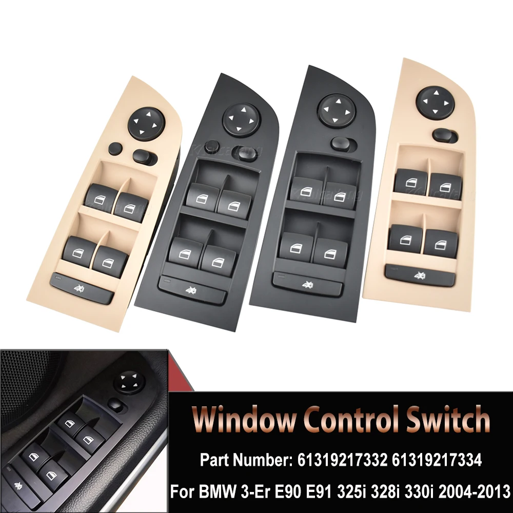 

Новинка для BMW E90 E91 325i 328i 330i 316d 320d 325d 330d M3 оригинальная кнопка переключения стеклоподъемника 61319217329 61319217334