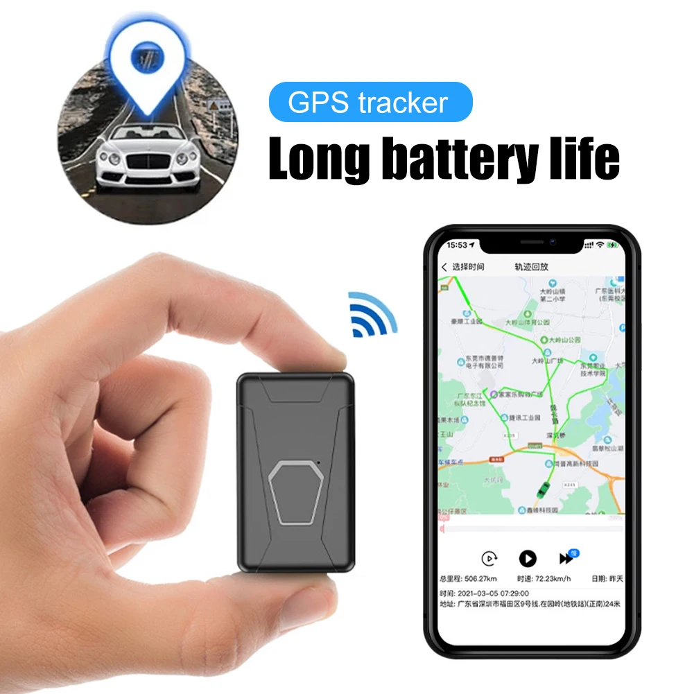 

Universal Mini Car Vehicle GPS/LBS Tracker Car Vehicle Tracking Locator Device Car Vehicle Real Time Locator Automatic Recording