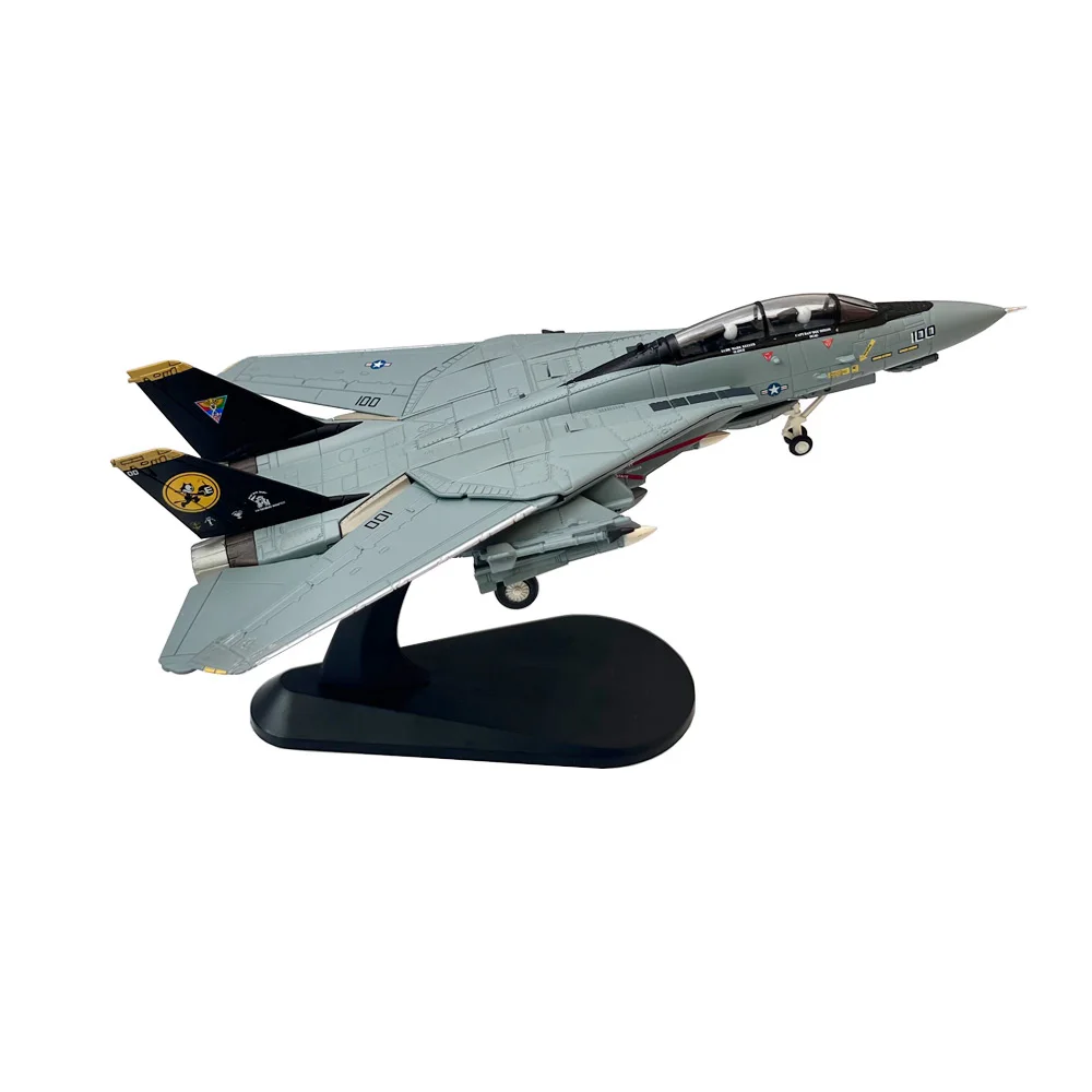 Amazon.co.jp: NUOTIE アメリカ海軍 F-14 Tomcat 1/100 合金