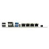 Intel N100 Mini ITX Mainboard 6-Bay NAS Motherboard 6xSATA3.0 4xi226 Lan 1xPCIE 1xDDR5 2.5G 2xUSD3.0 HD DP Firewall Soft Router 4
