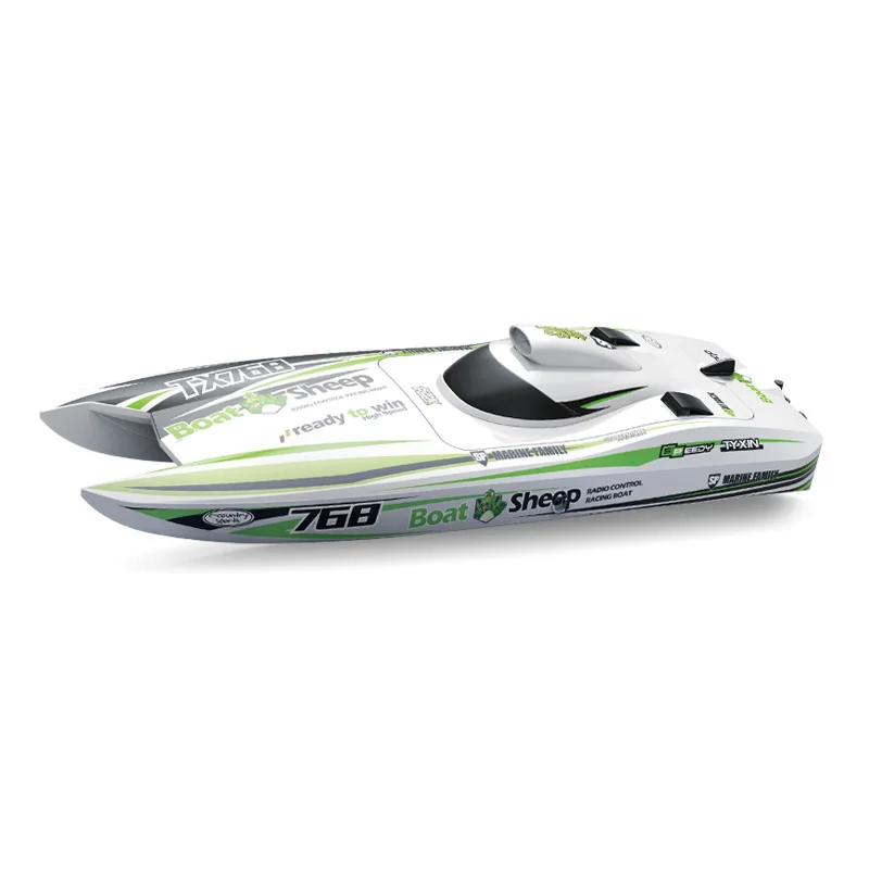 TX768 High-speed Turbojet Speedboat 30km/h 2.4GHz Brushless 2212 Motor Remote Control Speedboat Adult and Children's Toy remote control boat