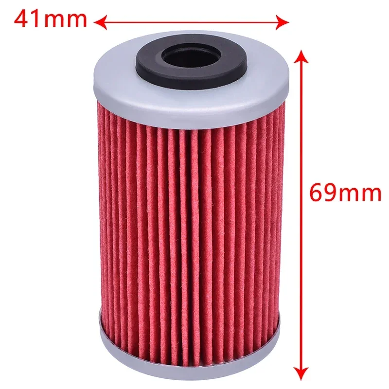 

41mm x 69mm Motorcycle Oil Filter For KTM OEM 580.38.005.000 580.38.005.100 580.38.005.101 901.38.015.000 For Polaris 2520754