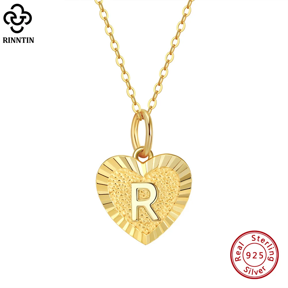 Collar Con Colgante De Corazón Infinito Chapado En Oro Con