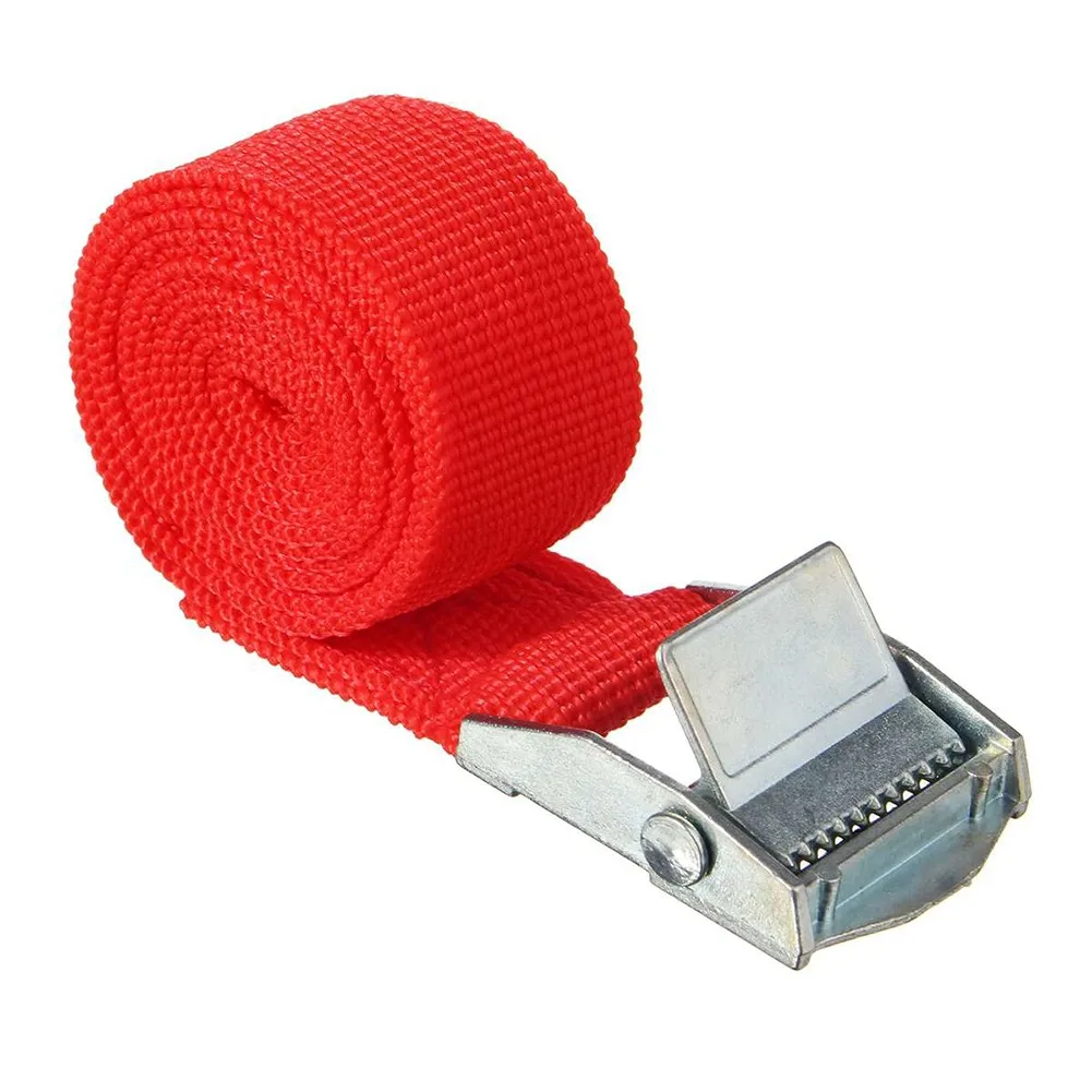 

Buckle Tie-Down Belt Cargo Straps For Car Truck Motorcycle Bike Tow Rope Strong Ratchet Binding Belt Auto Luggage Cargo Strap