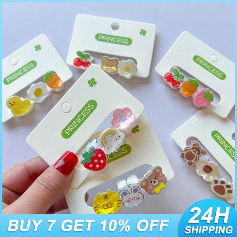 

Креативная заколка для волос, широко используемая заколка для волос с животными, заколка для волос для девочек, без острого запаха, детская заколка для волос из выбранных материалов