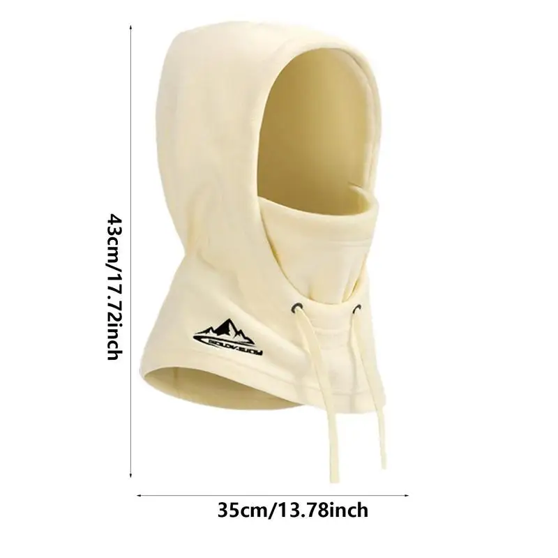 Winter Warm Balaclava Cycling Cap Outdoor Sports Windproof Cap Ski Bib Polar Cold-proof Motorcycle Bicycle Hat Men Women 6
