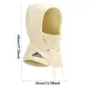Winter Warm Balaclava Cycling Cap Outdoor Sports Windproof Cap Ski Bib Polar Cold-proof Motorcycle Bicycle Hat Men Women 6